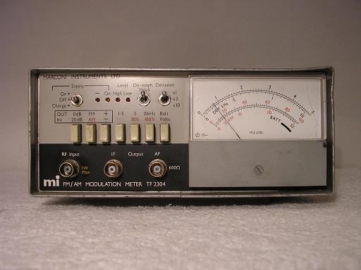 FM/AM Modulation Meter TF 2304