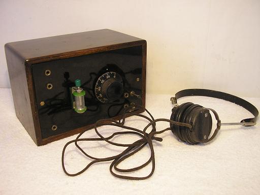 -Receptor de radio de cristal