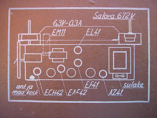 Salora 672 V